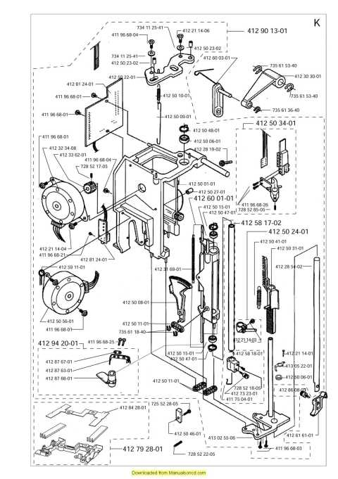 Husqvarna Viking Designer SE Sewing Machine Service - Parts Manual