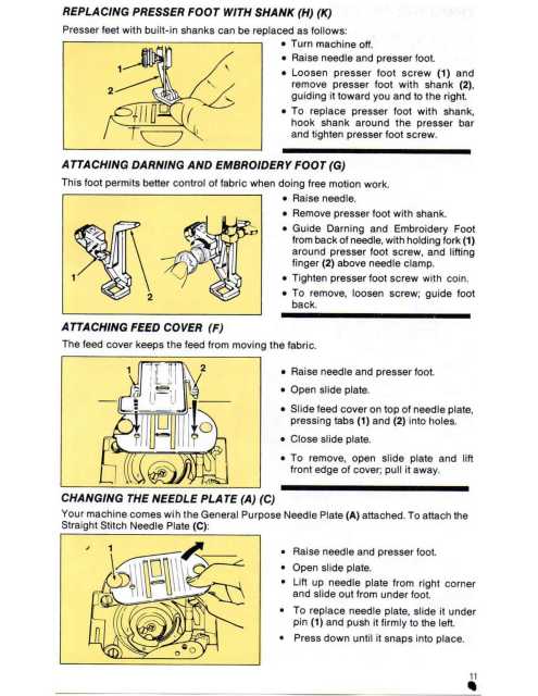 Singer 6235 Sewing Machine Instruction Manual
