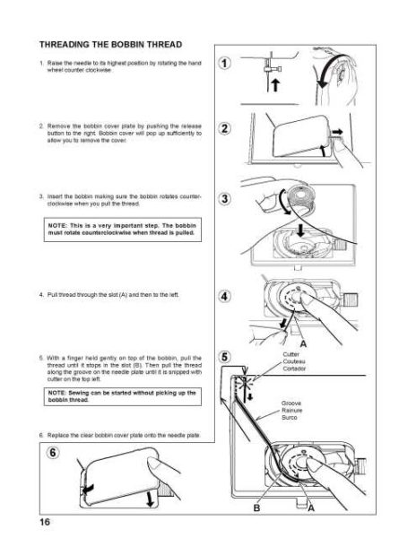 Singer One Plus Sewing Machine Instruction Manual