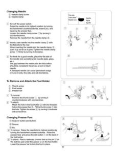 Kenmore 384.18024000 Sewing Machine Instruction Manual