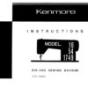 Kenmore 158.540 158.541 158.542 Sewing Machine Instruction Manual - Image 4