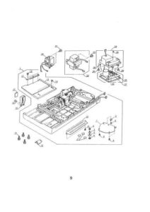 Elna 8006 Sewing Machine Service Manual Plus Parts