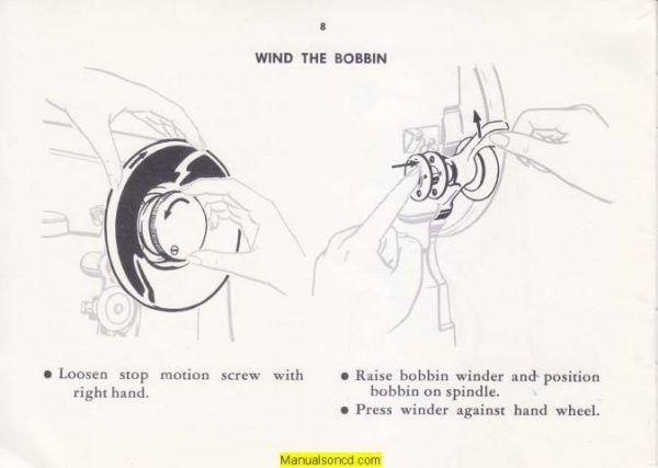Singer 404 Sewing Machine Instruction Manual