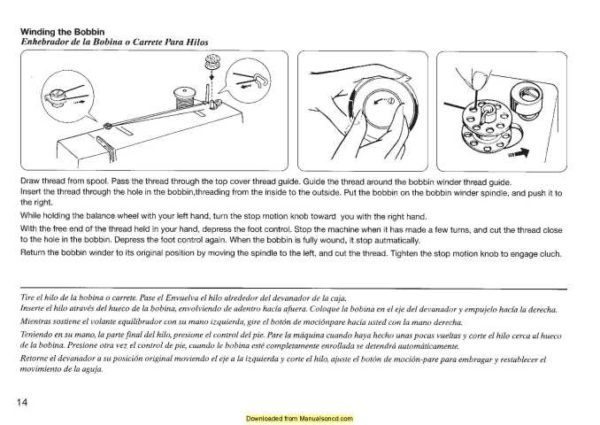 New Home - Janome 108 Sewing Machine Instruction Manual