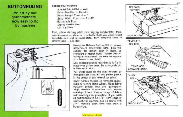 Kenmore 158.17810 - 158.1781 Sewing Machine Manual