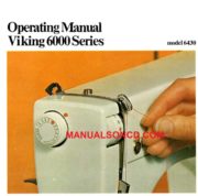 Viking 6430 Sewing Machine Instruction Manual