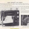 Singer 306 Automatic Sewing Machine Instruction Manual