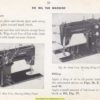 Singer 306 Automatic Sewing Machine Instruction Manual
