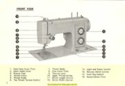 Kenmore 158.1504-1516 Sewing Machine Instruction Manual