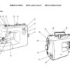 Janome ME 4018 Sewing Machine Instruction Manual