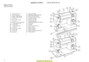 Janome 318-319 Sewing Machine Instruction Manual