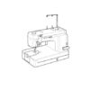 Elna 7100 Sewing Machine Service Manual Plus Parts Diagrams