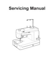 Elna 7100 Sewing Machine Service Manual Plus Parts Diagrams