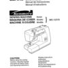 Kenmore 385.12318 - 385.12318990 Sewing Machine Manual