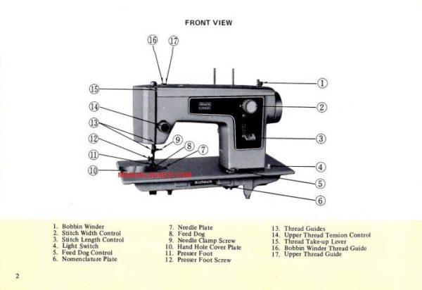 Kenmore 148.12180 - 148.12182 Sewing Machine Manual