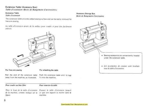 Janome 344 Sewing Machine Instruction Manual