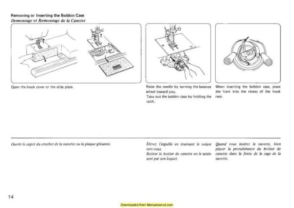 Original Janome 360, 361 Instruction/user/operation Manual