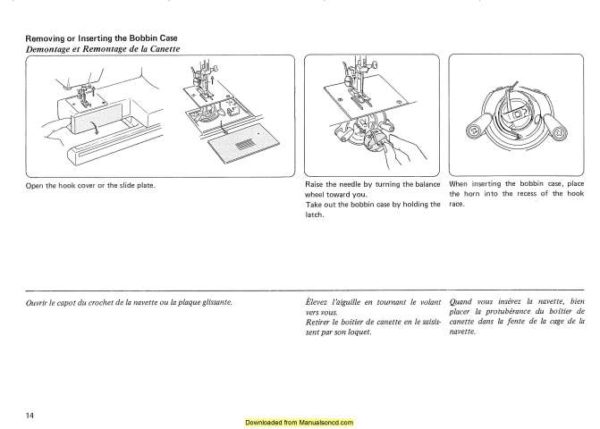 Janome 362-363 Sewing Machine Instruction Manual