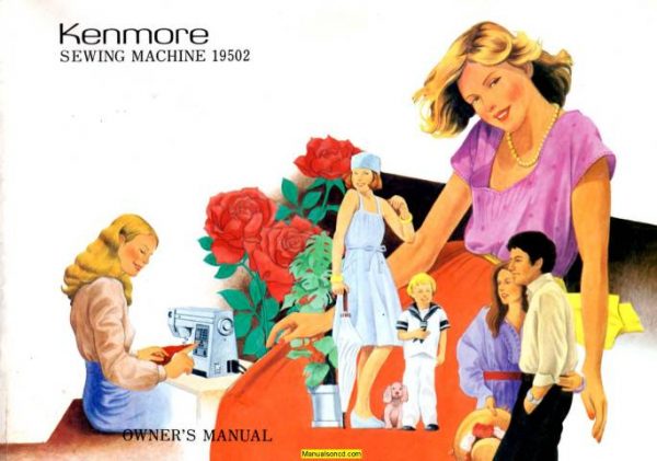 Kenmore 385.19502 Sewing Machine Instruction Manual