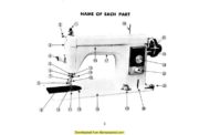 New Home 133 Sewing Machine Instruction Manual