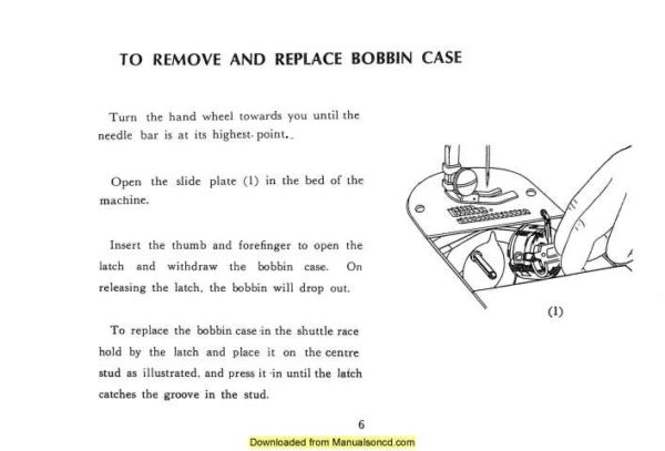New Home 133 Sewing Machine Instruction Manual