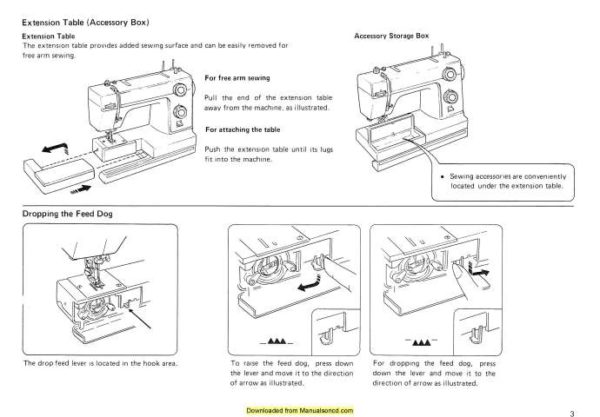New Home 300 Sewing Machine Instruction Manual