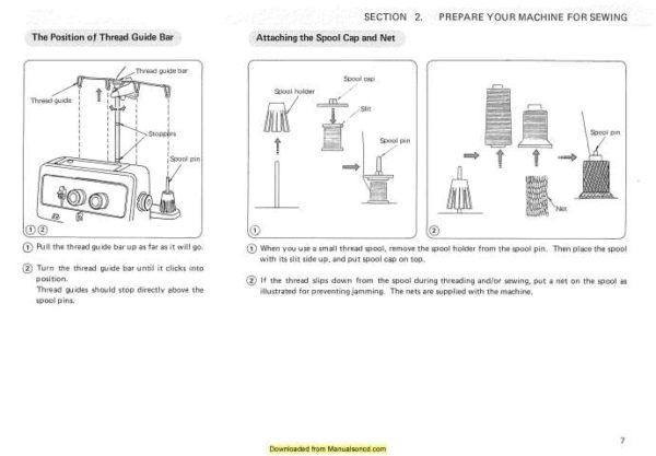 Janome 304D EZY_Lock Sewing Machine Instruction Manual