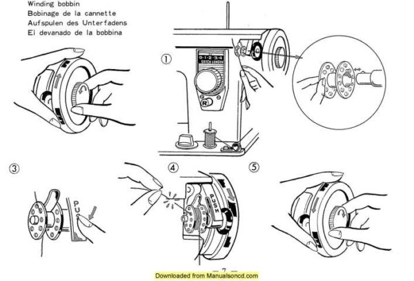 Janome 132 Sewing Machine Instruction Manual