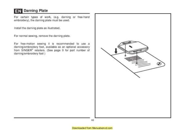 Singer 3223-3229 Sewing Machine Instruction Manual