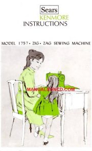 Kenmore 158.17570-17571-17572 Sewing Machine Instruction Manual