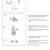 Janome New Home 2206 Sewing Machine Instruction Manual