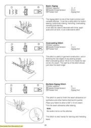 Janome New Home 3128 Sewing Machine Instruction Manual