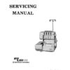 Janome 434 MyLock Sewing Machine Service-Parts Manual