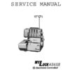 Janome 434DR Mylock Sewing Machine Service Manual