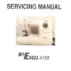 Janome 4123 Sewing Machine Service-Parts Manual