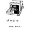 Elna 904DCX-905DCX Sewing Machine Service-Parts Manual