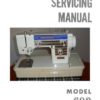 Janome 692 Sewing Machine Service-Parts Manual