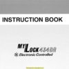 Janome 434DR MyLock Sewing Machine Overlock Instruction Manual