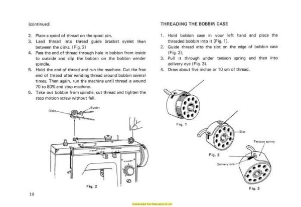 New Home 531 Sewing Machine Instruction Manual