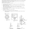 Janome 803 Deluxe Sewing Machine Service-Parts Manual