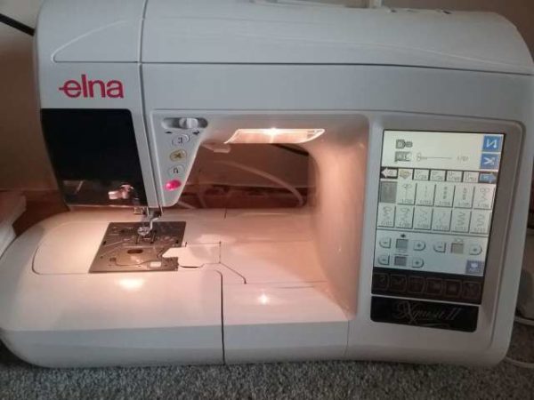 Elna Xquisit Models 1 - 2 Sewing Machine Instruction Manual