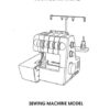 Bernina 787BD Serger Sewing Machine Service Manual