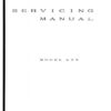 Janome - New Home 655 Sewing Machine Service Manual