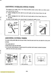 Bernette 43/43D Serger Sewing Machine Instruction Manual