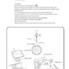 Janome 521-525S Sewist Sewing Machine Service-Parts Manual