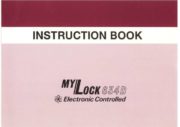 Janome 634D MyLock Sewing Machine Instruction Manual