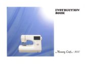 Janome 9000 Memory Craft Sewing Machine Instruction Manual