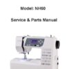 New Home NH60 Sewing Machine Service-Parts Manual