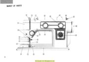 New Home Janome 544 Sewing Machine Instruction Manual