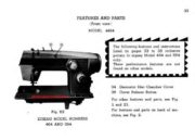 Domestic 464 Sewing Machine Instruction Manual